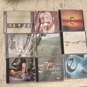 Collection of classical & acoustic  Music CDs